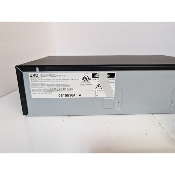 JVC HR-A592U - S-VHS VCR w Remote, and Cables - TESTED WORKING - Picture 2 of 6